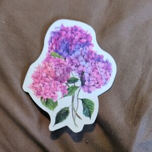 Floral Sticker with Purple and Pink Hydrangeas 🔥🔥🔥20/$10, Bundle And Save